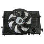 Dual Radiator & Condenser Cooling Fan Assembly for 01-07 Mercedes Benz C Class