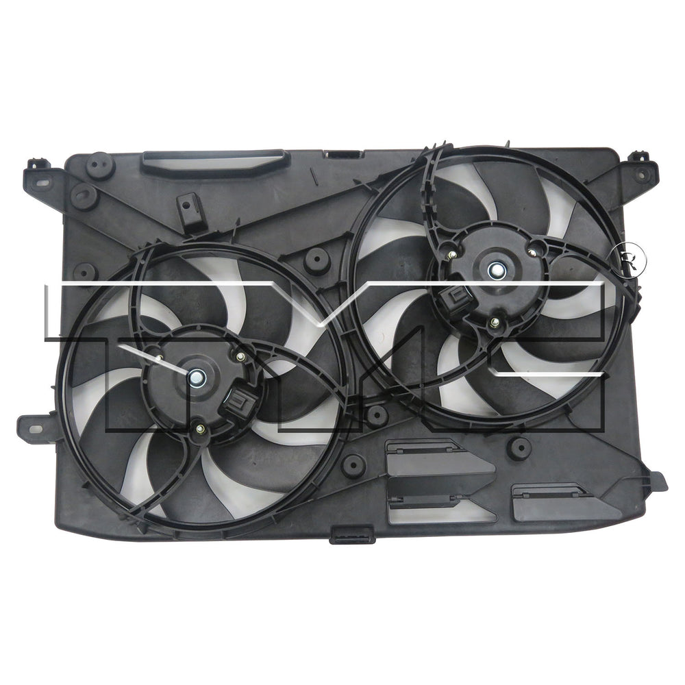 Dual Radiator & Condenser Cooling Fan Assembly for 13-19 Ford Fusion 2.5L/2.0L