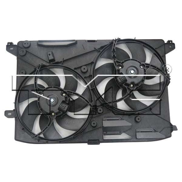 Dual Radiator & Condenser Cooling Fan Assembly for 13-19 Ford Fusion 2.5L/2.0L
