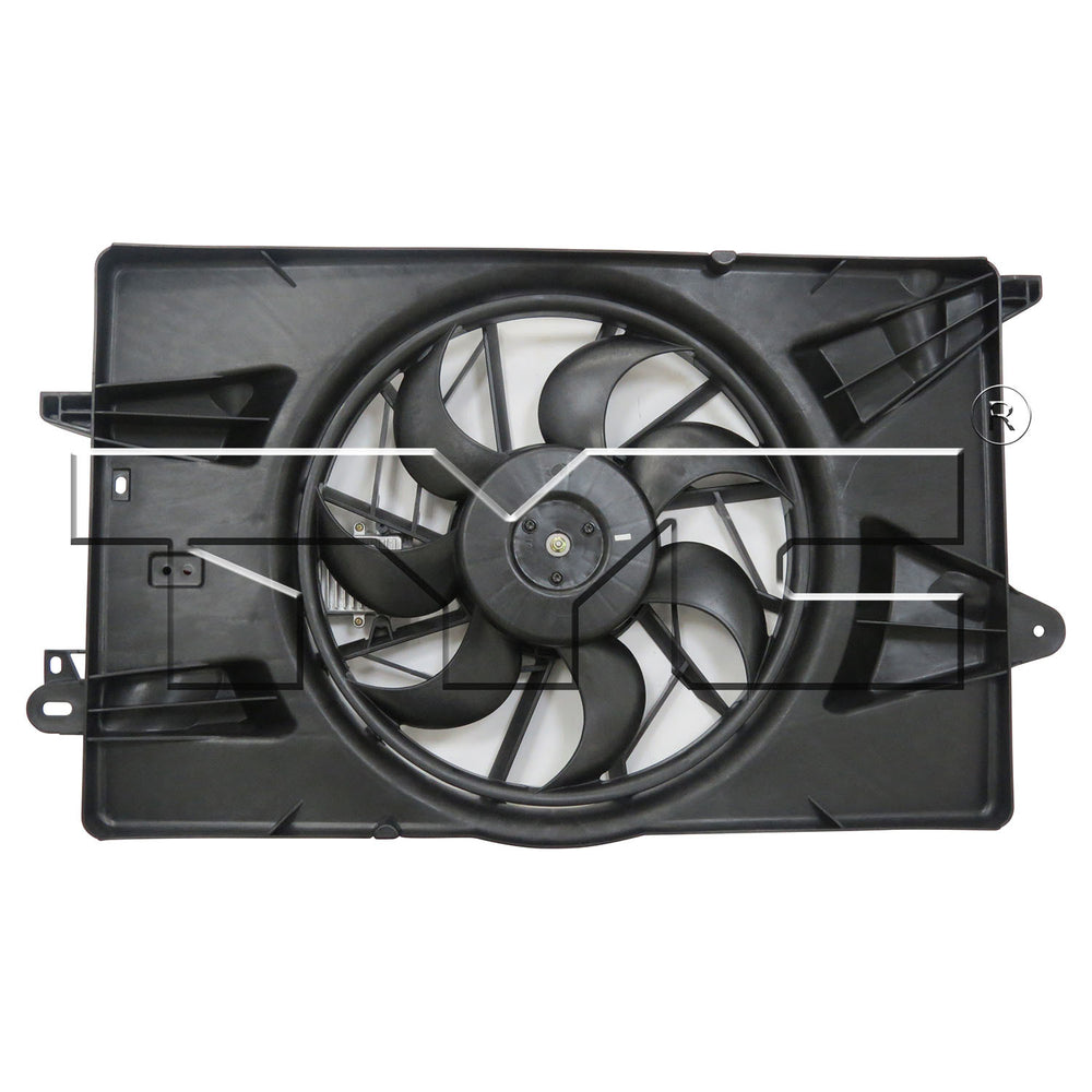 Radiator & Condenser Cooling Fan for 14-19 Jeep Cherokee 2.4L/15-17 Chrysler 200