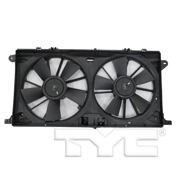 Dual Radiator & Condenser Cooling Fan Assembly for 15-19 Ford F-150 Pickup