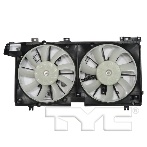 Dual Radiator Condenser Cooling Fan Assembly for 15-19 Subaru Legacy/Outback 3.6