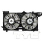 Dual Radiator Condenser Cooling Fan Assembly for 15-19 Subaru Legacy/Outback 3.6