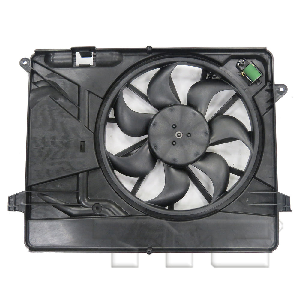 Dual Radiator & Condenser Cooling Fan Assembly for 13-20 Buick Encore 95301357