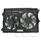 Dual Radiator Condenser Cooling Fan Assembly for 13-19 Ford Explorer 3.5L Turbo