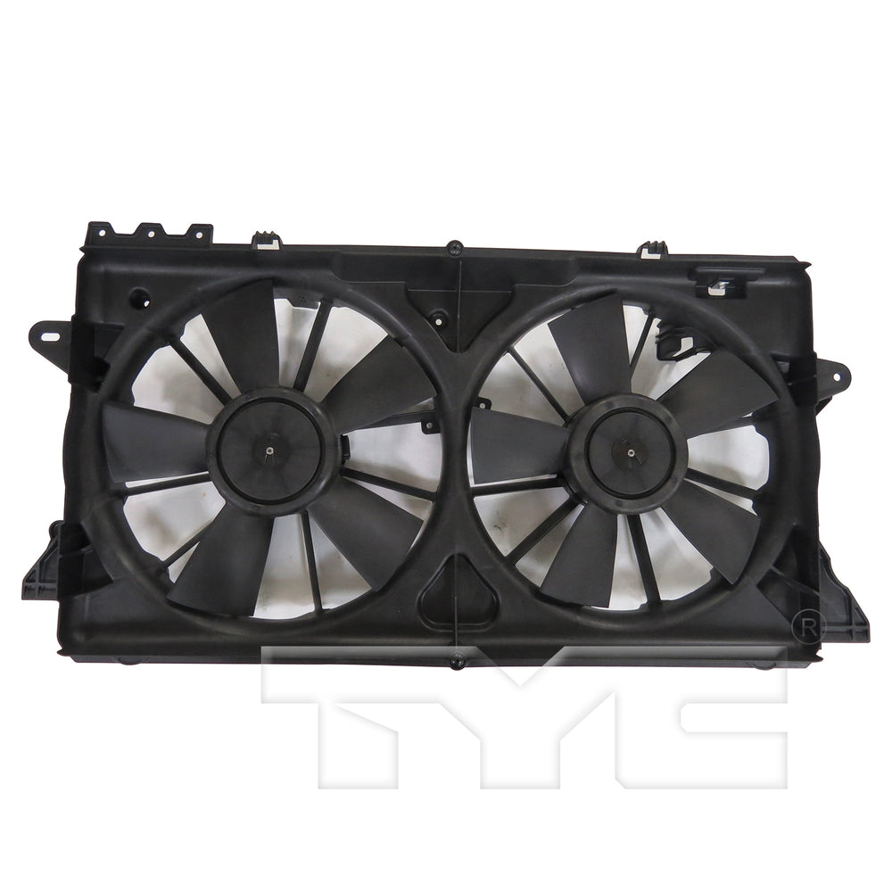 Dual Radiator Condenser Cooling Fan Assembly for 11-14 Ford F-150 3.5L/3.7L/5.0L