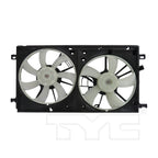 Dual Radiator & Condenser Cooling Fan Assembly for 16-19 Toyota Prius