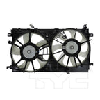 Dual Radiator & Condenser Cooling Fan Assembly for 16-19 Toyota Prius