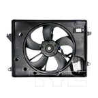 Dual Radiator & Condenser Cooling Fan Assembly for 15-17 Hyundai Sonata