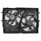 Dual Radiator & Condenser Cooling Fan Assembly for 14-19 Ram ProMaster w/o A/C