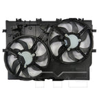 Dual Radiator & Condenser Cooling Fan Assembly for 14-19 Ram ProMaster w/o A/C