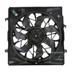 Dual Radiator & Condenser Cooling Fan Assembly for 16-19 Kia Optima 1.6L/2.0L