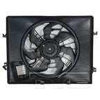 Dual Radiator & Condenser Cooling Fan Assembly for 14-15 Kia Optima 2.4L