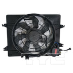 Dual Radiator & Condenser Cooling Fan Assembly for 14-15 Kia Optima 2.4L