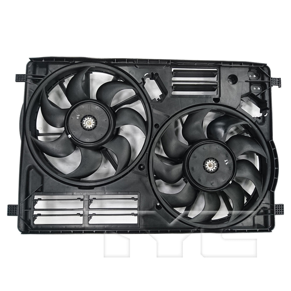 Dual Radiator & Condenser Cooling Fan Assembly for 17-19 Ford Escape 1.5L/2.0L