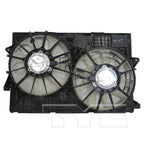 Dual Radiator & Condenser Cooling Fan Assembly for 14-19 Jeep Cherokee 3.2L