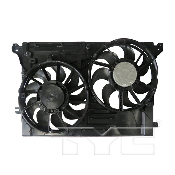 Dual Radiator & Condenser Cooling Fan Assembly for 17-19 Ford Fusion 2.7L Turbo