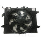 Dual Radiator & Condenser Cooling Fan Assembly for 14-16 Kia Optima Hybrid