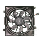 Dual Radiator Condenser Cooling Fan Assembly for 16-19 Hyundai Tucson 1.6L Turbo