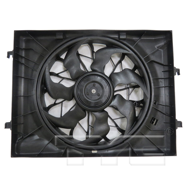 Dual Radiator & Condenser Cooling Fan Assembly for 16-19 Kia Optima 2.4L