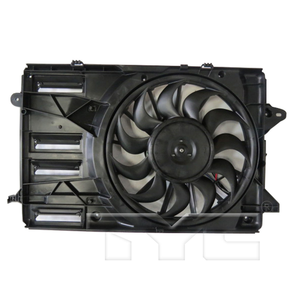 Dual Radiator & Condenser Cooling Fan Assembly for 16-20 Chevy Malibu 1.5L/2.0L