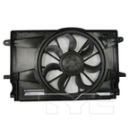 Dual Radiator & Condenser Cooling Fan Assembly for 17-19 Chevy Cruze 1.4L Sedan