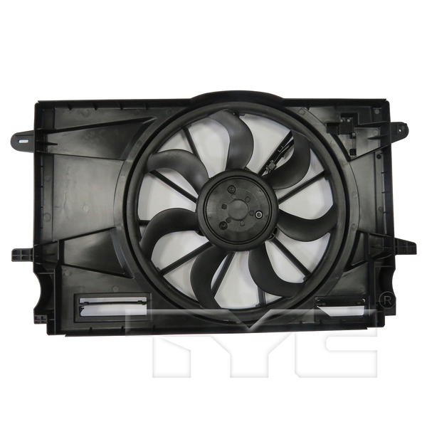 Dual Radiator & Condenser Cooling Fan Assembly for 17-19 Chevy Cruze 1.4L Sedan