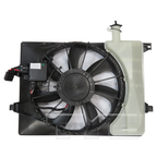 Dual Radiator & Condenser Cooling Fan Assembly for 17-18 Kia Forte Sedan