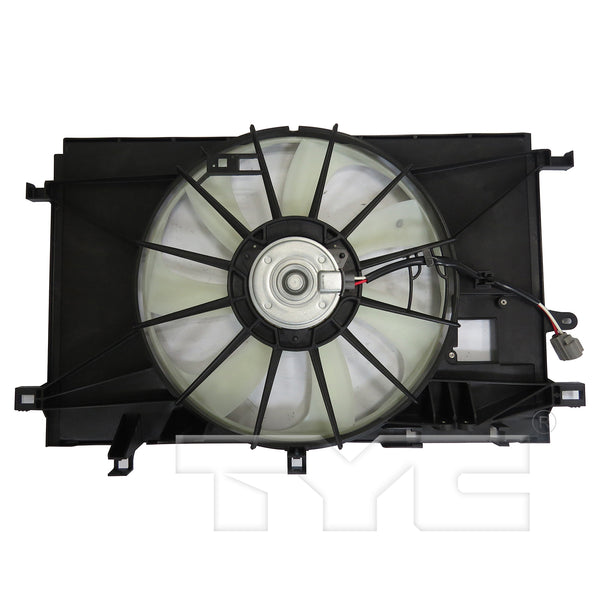 Dual Radiator & Condenser Cooling Fan Assembly for 18-19 Toyota C-HR 16363-0T210