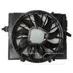 Dual Radiator & Condenser Cooling Fan Assembly for 06-07 BMW 525I 530I BM3115107