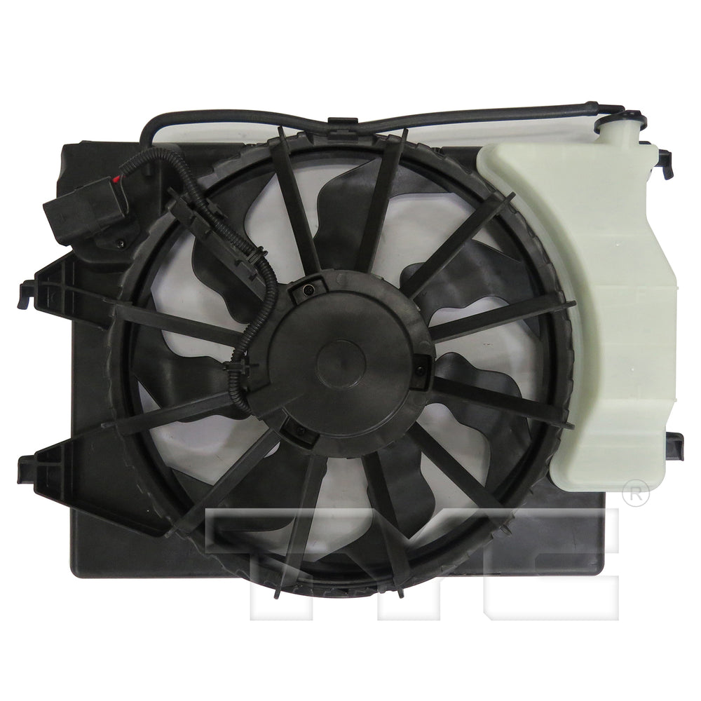 Dual Radiator & Condenser Cooling Fan Assembly for 18-19 Hyundai Accent