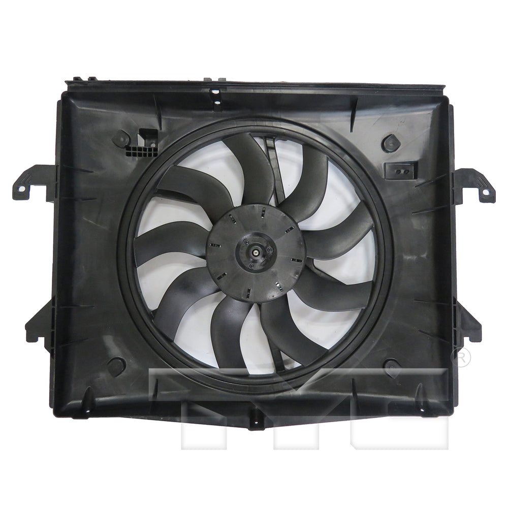 Dual Radiator & Condenser Cooling Fan Assembly for 13-19 Ram Ram 1500 3.0L Turbo