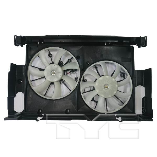 Dual Radiator & Condenser Cooling Fan for 16-18 Toyota RAV4 Hybrid