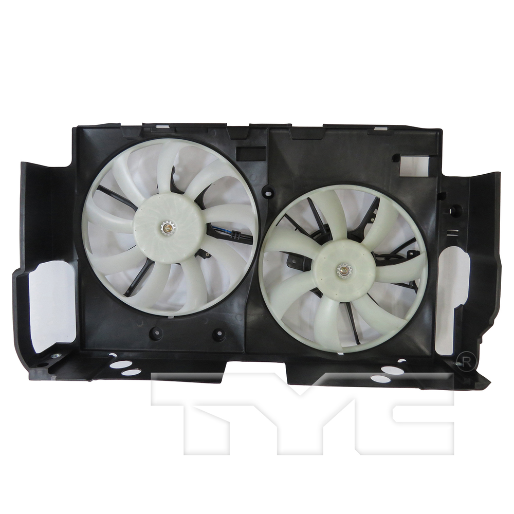 Dual Radiator & Condenser Cooling Fan for 15-17 Lexus NX200T