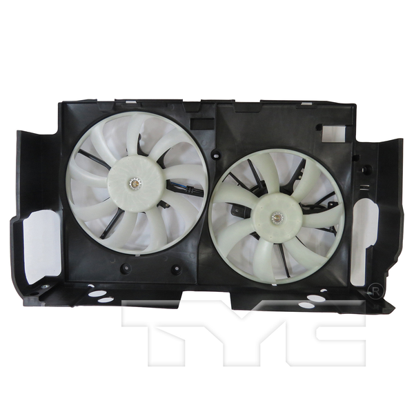 Dual Radiator & Condenser Cooling Fan for 15-17 Lexus NX200T