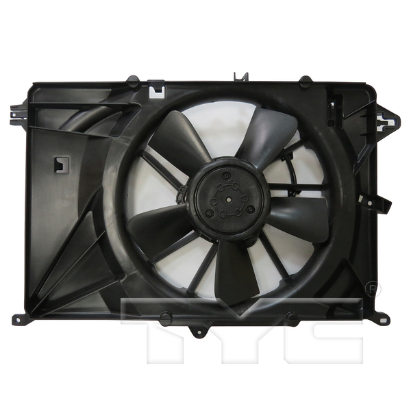 Dual Radiator & Condenser Cooling Fan for 17-20 Jeep Compass 2.4L