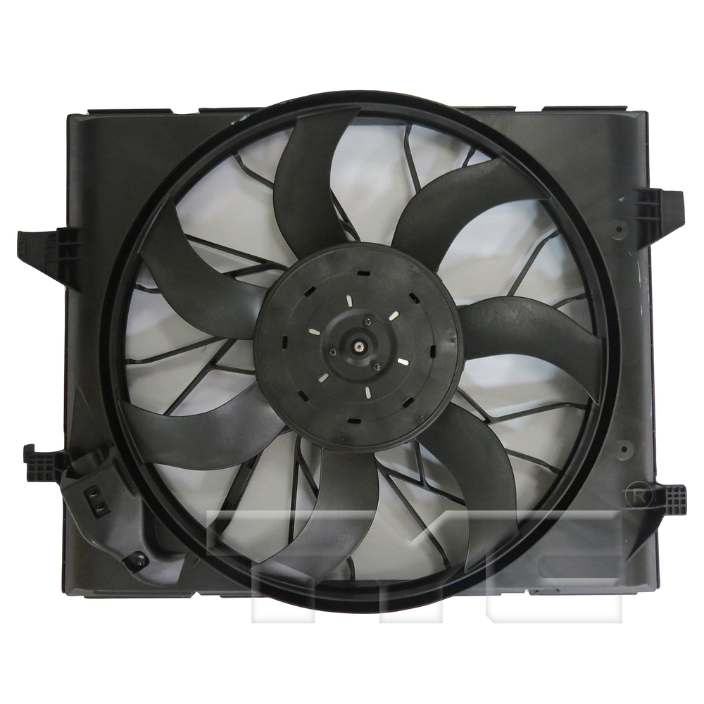 Dual Radiator & Condenser Cooling Fan for 14-20 Jeep Grand Cherokee 3.6L