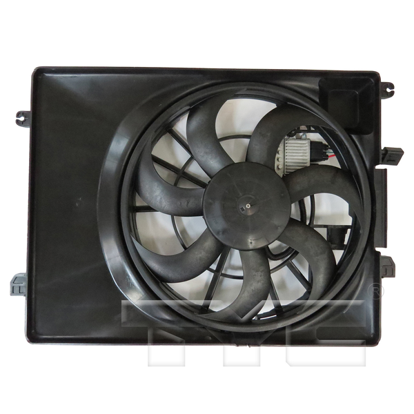 Radiator/Condenser Cooling Fan for 16-20 Hyundai Tucson 2.0/2.4L  w/ Control Mod