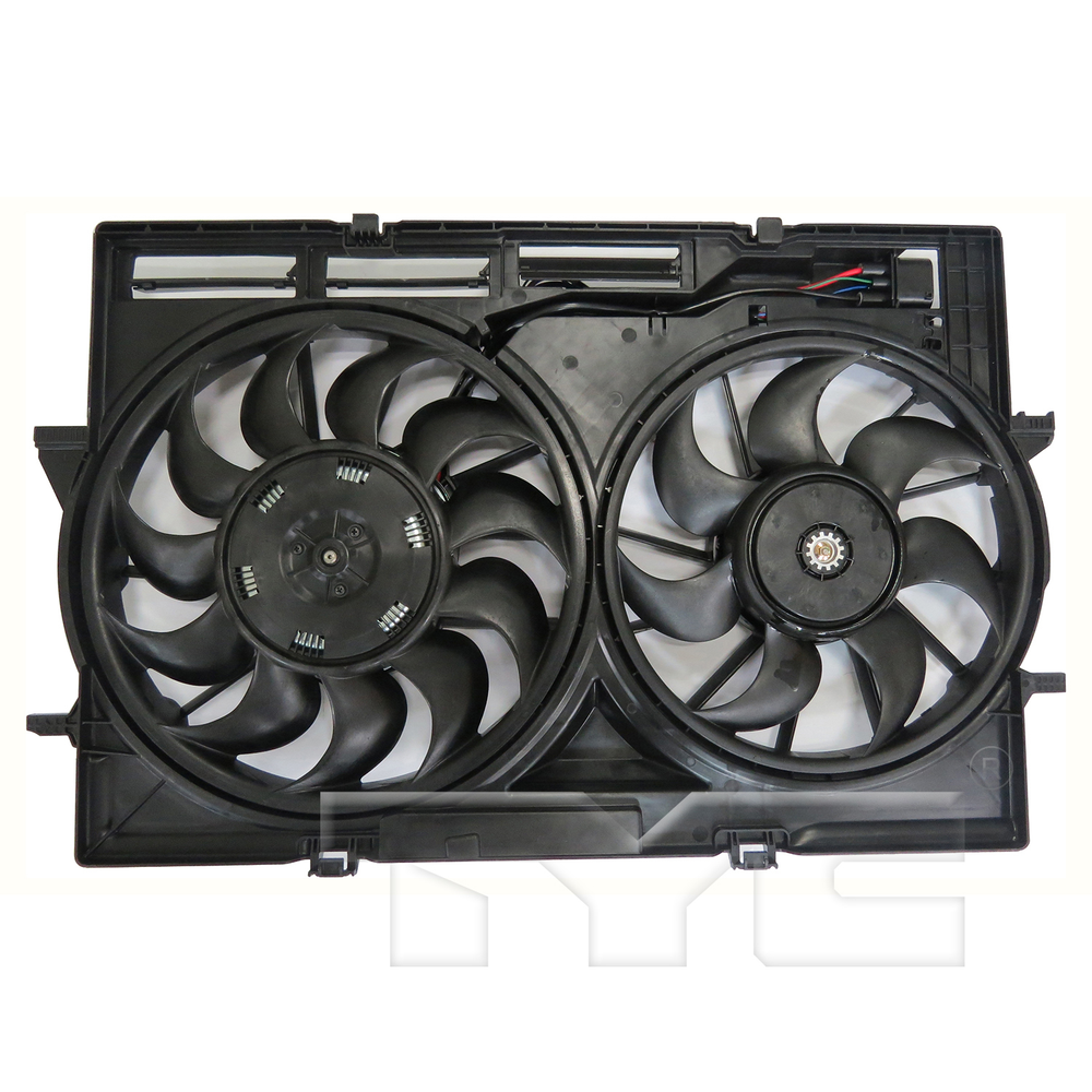 Radiator/Condenser Cooling Fan for 10-16 Audi S4/08-12 S5