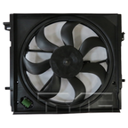 A/C Radiator and Condenser Fan for 17-19 Nissan Rogue Sport 21481-6MA0A