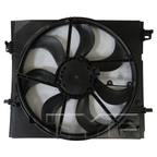 A/C Radiator and Condenser Fan for 17-19 Nissan Rogue Sport 21481-6MA0A