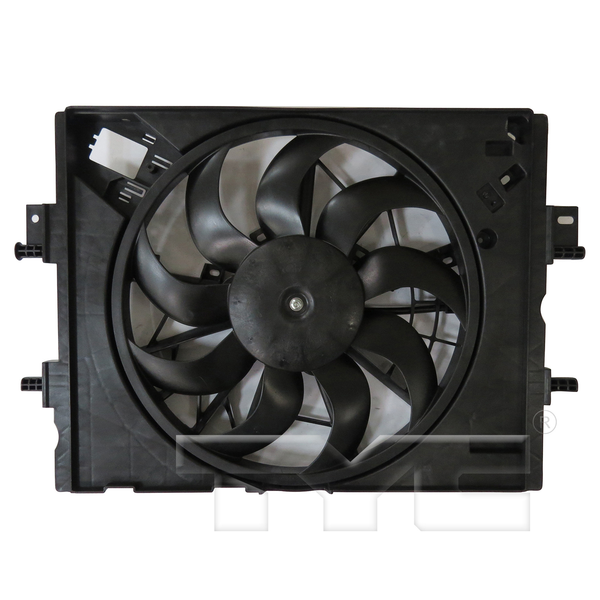 Radiator & Condenser Cooling Fan Assembly for 20-20 Nissan Sentra