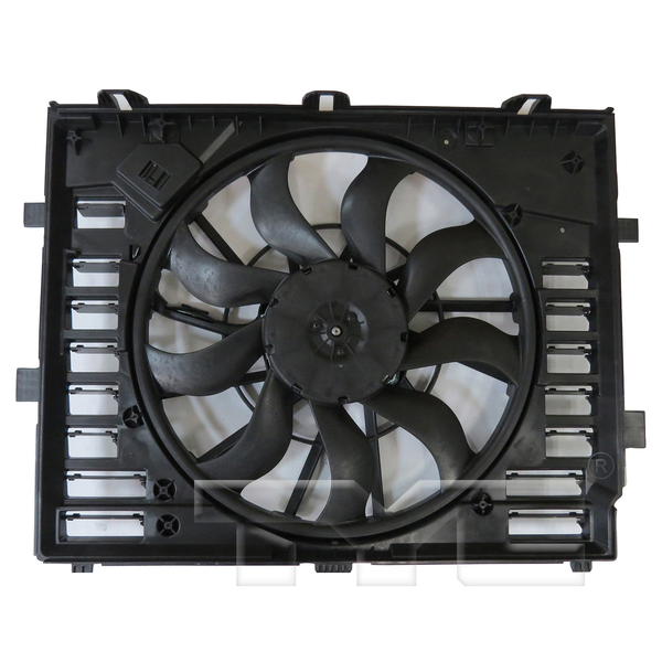 Radiator & Condenser Cooling Fan Assembly for 16-18 Porsche Cayenne 3.6L