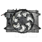Radiator & Condenser Cooling Fan Assembly for 17-20 Kia Niro Hybrid