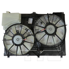 Radiator/Condenser Cooling Fan for 17-19 Toyota Highlander 3.5L w/o Fan Control