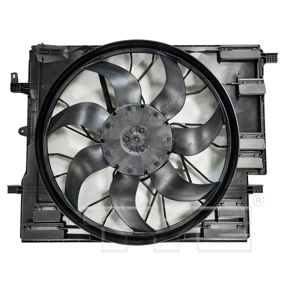 Radiator/Condenser Cooling Fan for 18-21 Volvo XC60 2.0L Turbo 31657360-9