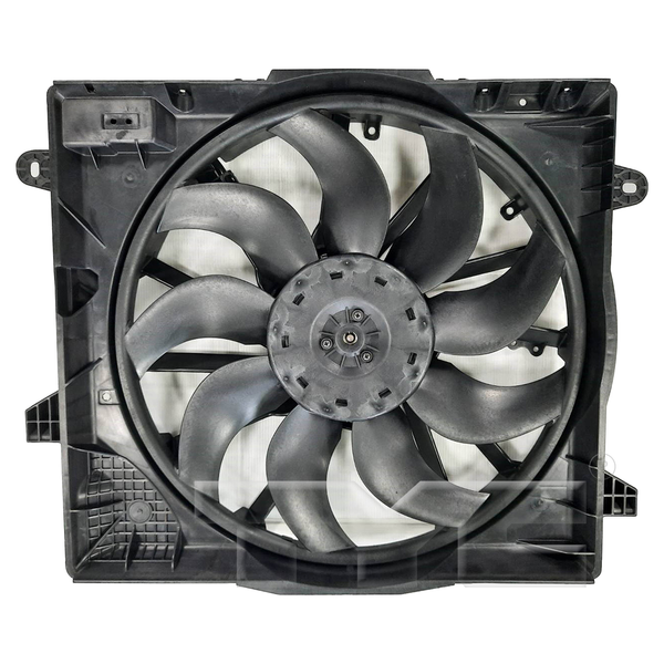 Radiator/Condenser Cooling Fan Assembly for 20-21 Jeep Gladiator Type 2/Wrangler