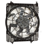 Cooling Fan Assembly Radiator & Condenser for 20-22 Mercedes GLE Class w/o Tow