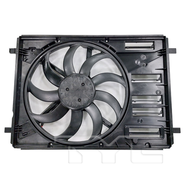 Radiator & Condenser Cooling Fan Assembly for 21-22 Ford Bronco Sport w/BLM