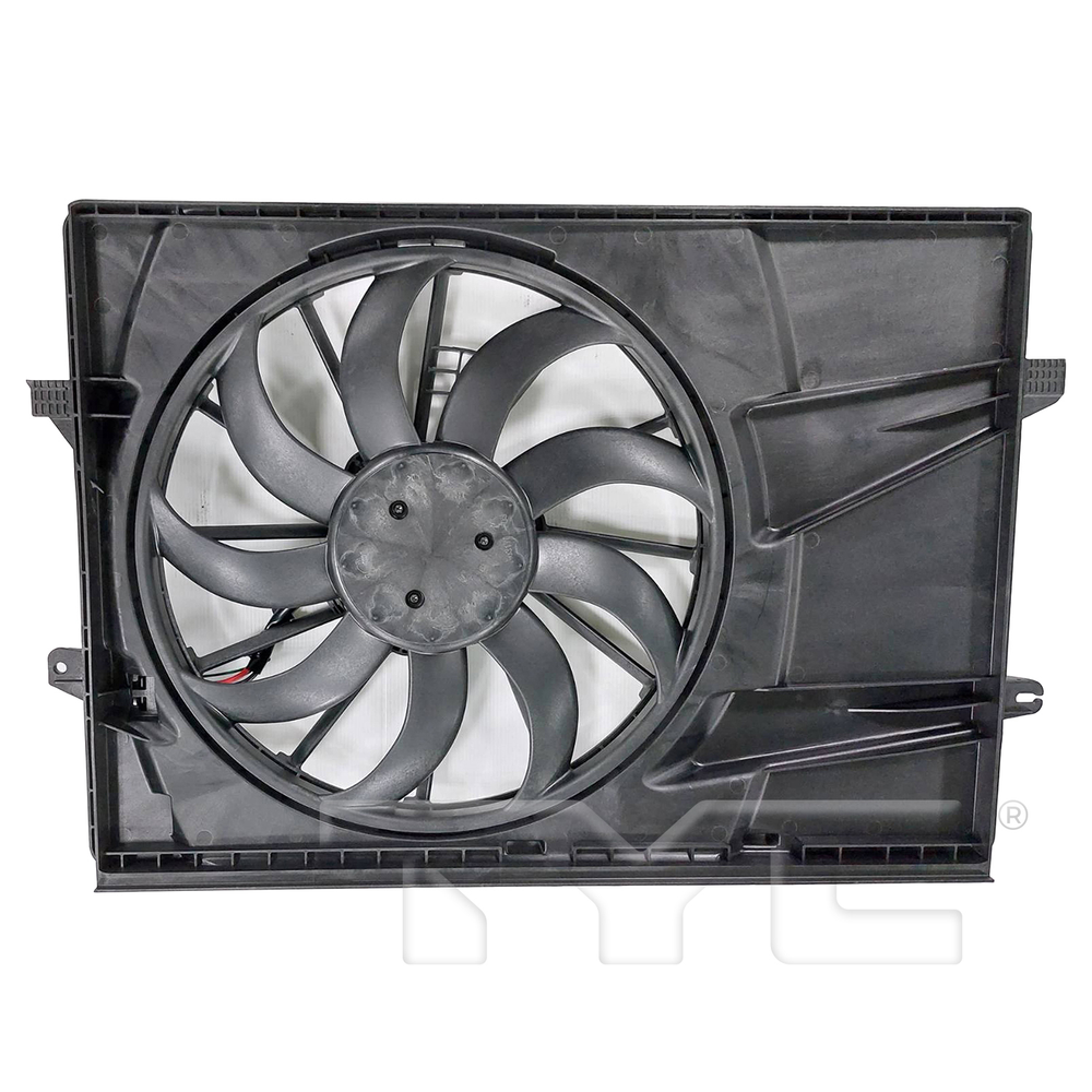 Radiator & Condenser Cooling Fan Assembly for 21-22 Kia Sorento 2.5L w/BLM